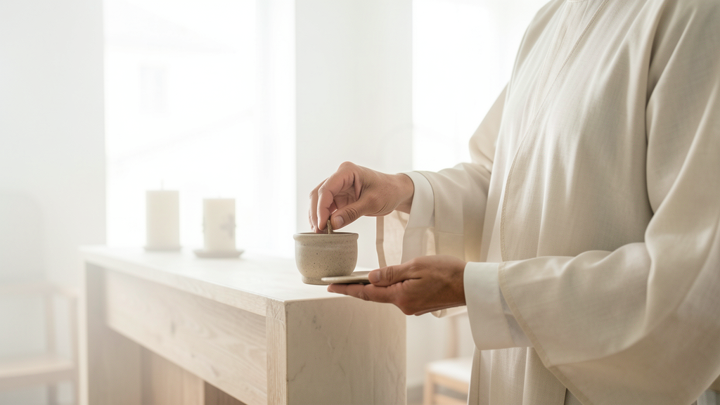 Detalhe fotográfico relacionado a Por que o Concílio Vaticano II mudou o sacerdócio católico de voltado para o altar para voltado para o povo?